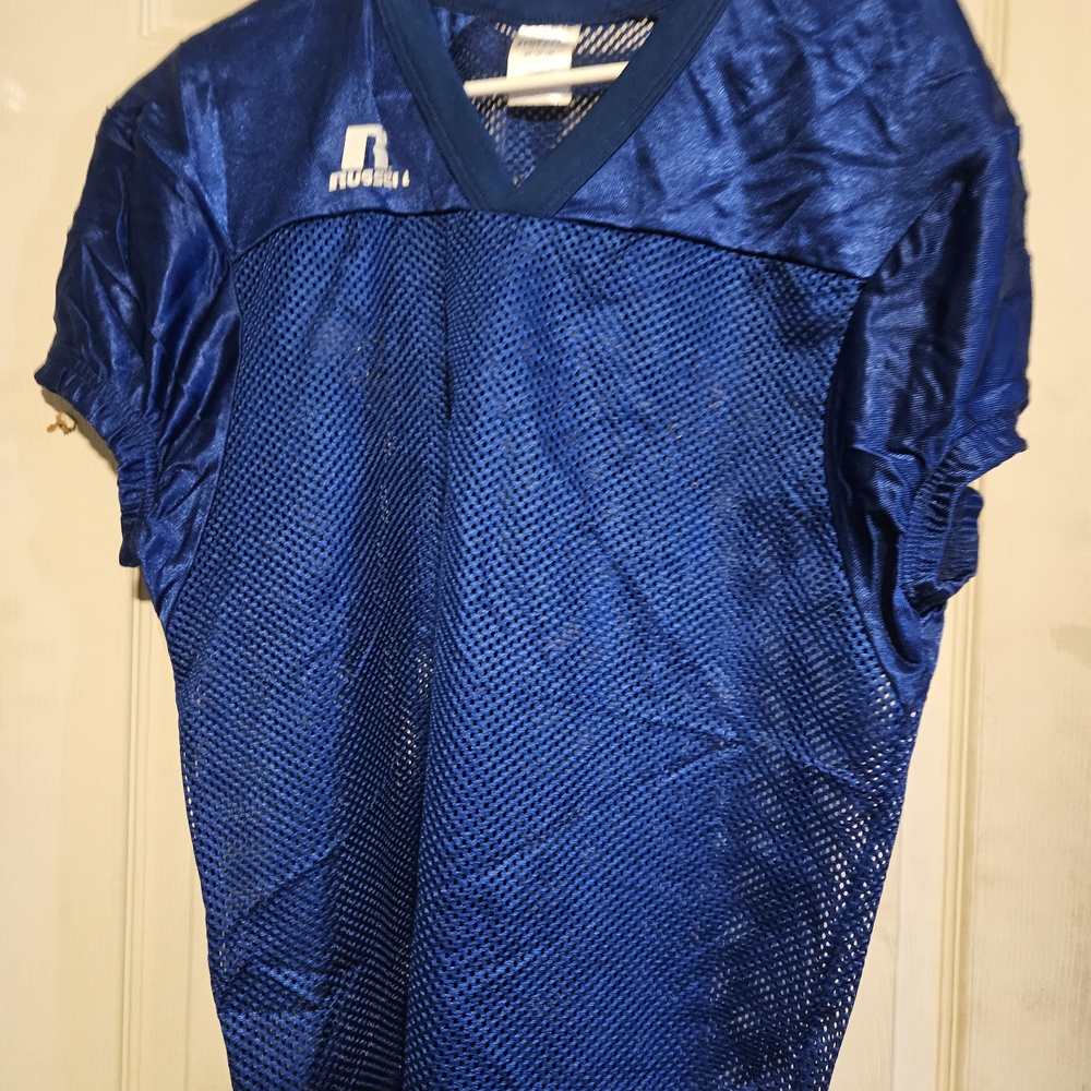 Russell Athletic Royal Blue Mesh Jersey